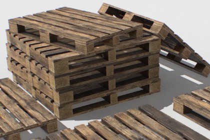 Industrial Wooden Pallets 2
