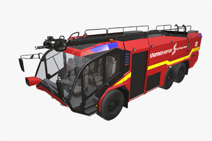 Airport Fire Truck 6x6 Shannon (382)