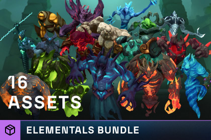 Stylized Fantasy Elementals Bundle