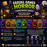 Casual Horror Game Music Loops – Spooky and Fun