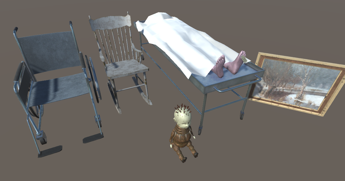 Horror Assets | 3D Props | Unity Asset Store