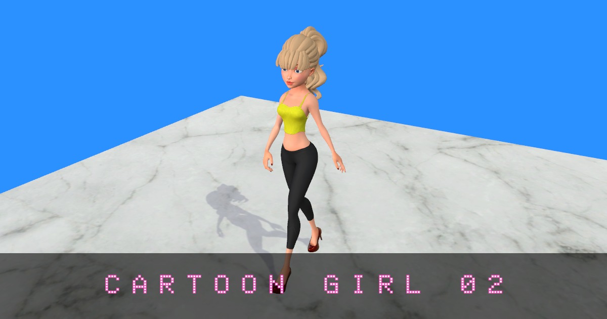 Cute Stylized Anime Girl Character | URP Ready | 角色 | Unity Asset Store