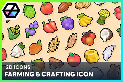2D Icons - Farming & Crafting Icon