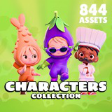 GASTRO: Modular Characters Collection Pack by yaro.team