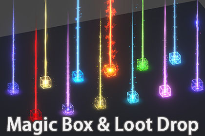 Game VFX - Magic Box & Loot Drop