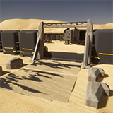 Frontier - Sci-Fi Modular Outpost Walls & Gate