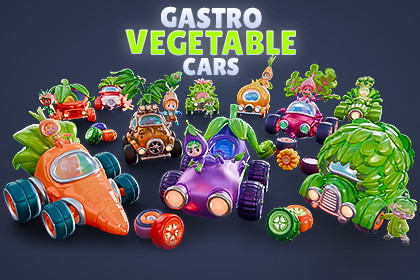 GASTRO: Modular Cars - Vegetables