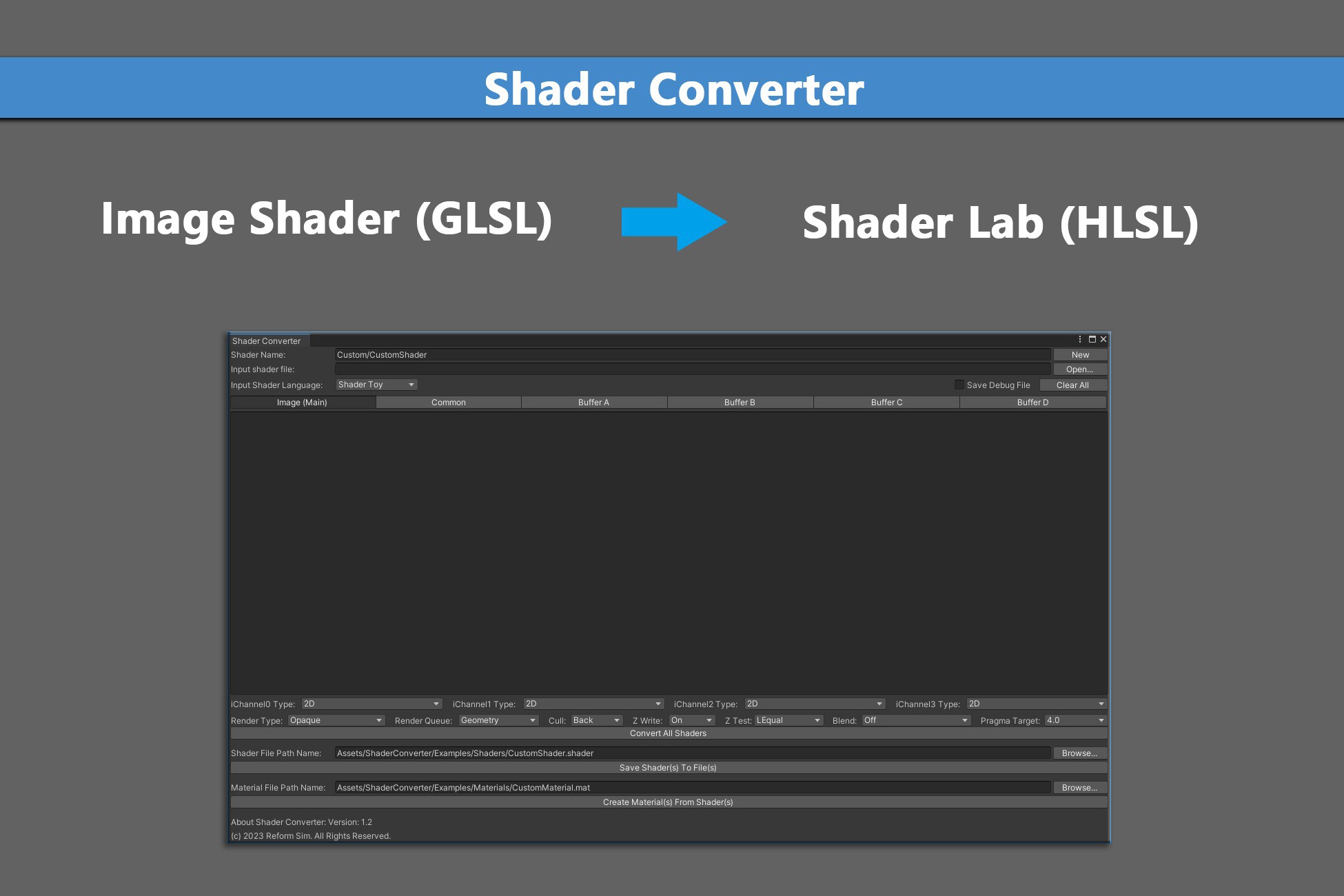 Shader Converter | Utilities Tools | Unity Asset Store