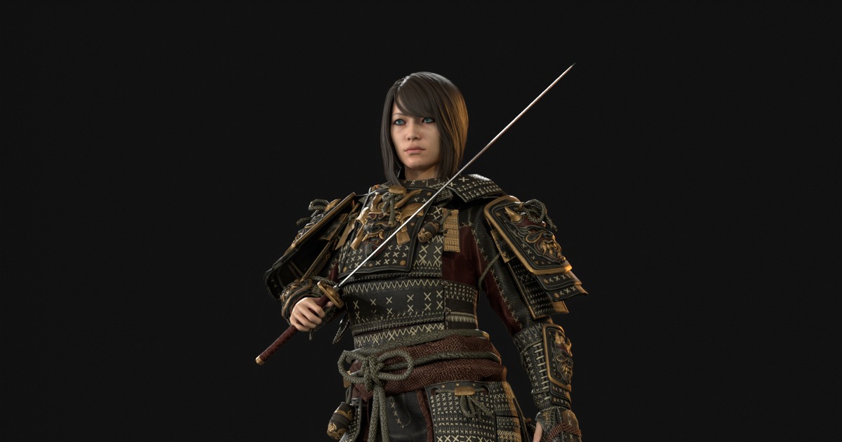 SamuraiGirl2 | Characters | Unity Asset Store