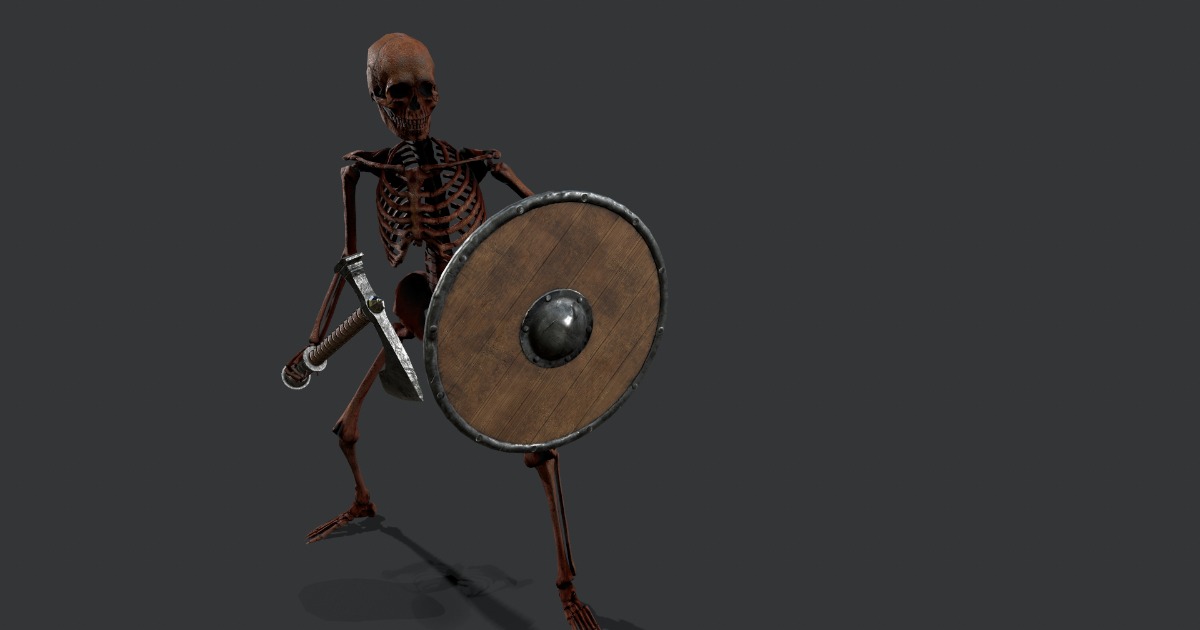 skeleton warrior 2 | 3D Creatures | Unity Asset Store