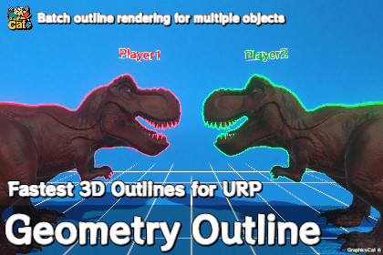 Geometry Outline - Fastest 3D Outlines for URP
