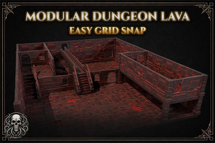 Modular Dungeon Lava
