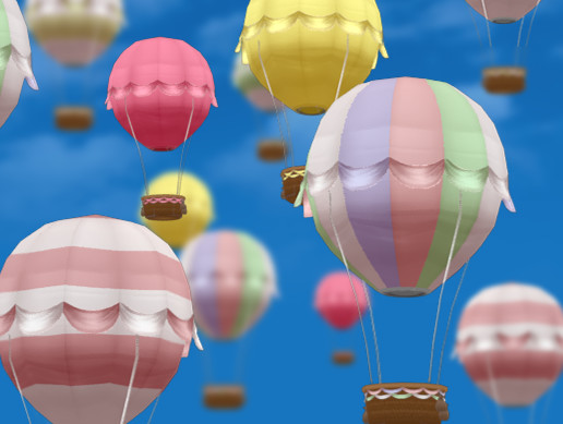 Unity Ballon Hot Air Balloons | 3D 소품 | Unity Asset Store