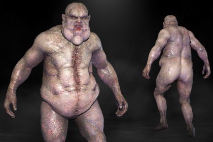 Huge city Zombie, Undead, Ghoul, Redneck