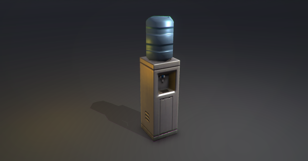 Water Cooler (Mobile) | 3D 小道具 | Unity Asset Store
