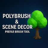 PolyBrush & Scene Decor, Prefab Brush Tool
