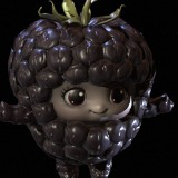 Chibi Fruit Blackberry