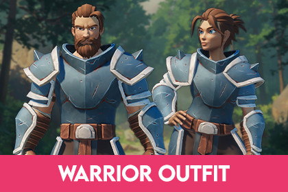 Stylized Fantasy Warrior Outfit