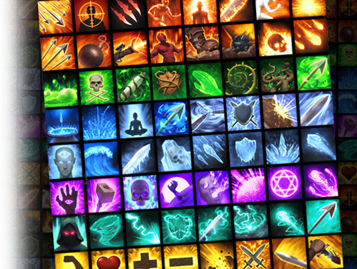 Pso2 Spells Icon 150+ Fantasy Spells Icon Pack | 2D Icons | Unity Asset Store