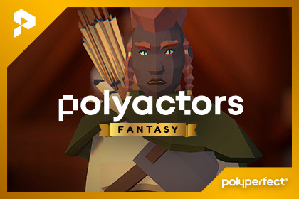 PolyActors - Modular Fantasy People