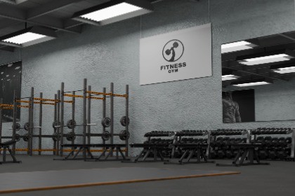 Gym from inside