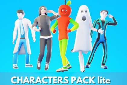 Casual Characters Pack Lite by IGS