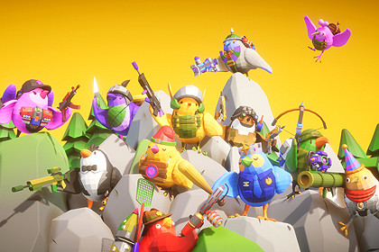 Tiny Bird Rumble Polyart