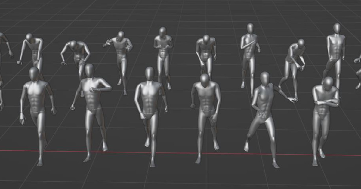 20 Basic Walk Cycles | 3D Animations | Unity Asset Store