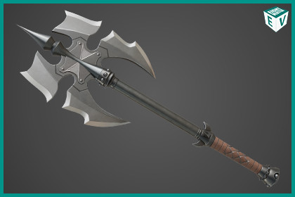 Battle Axe 03 URP HDRP Textures