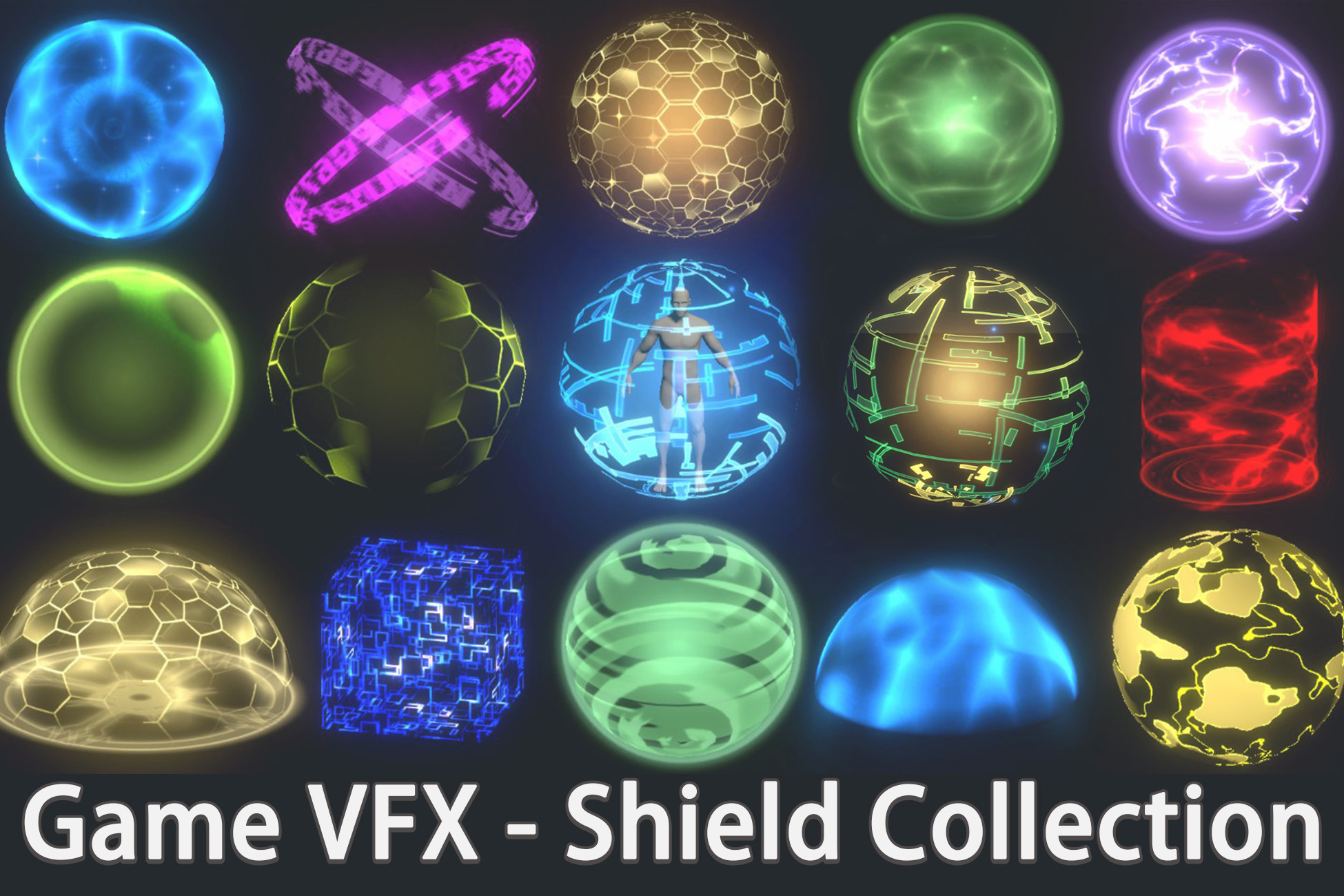Game VFX - Magic Shields