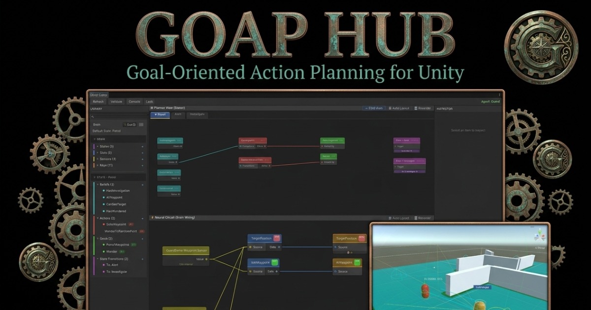 RGS GOAP Hub | Behavior AI | Unity Asset Store
