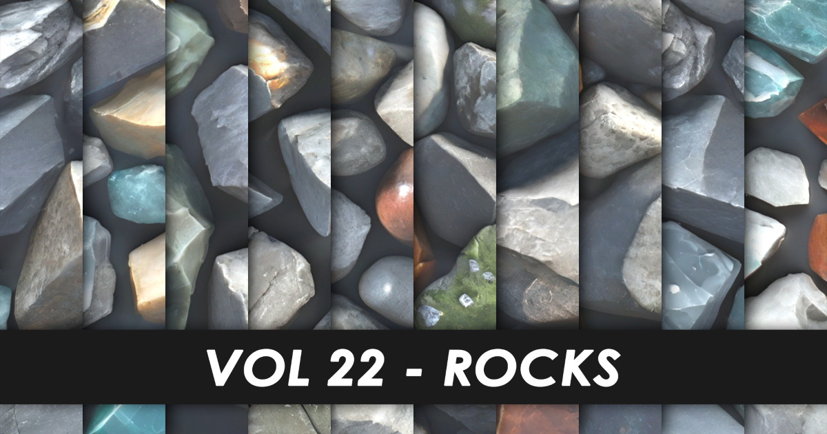 Sea Rocks 2d Realistic Textures - Vol 22 - Rocks | 2D Textures & Materials | Unity ...