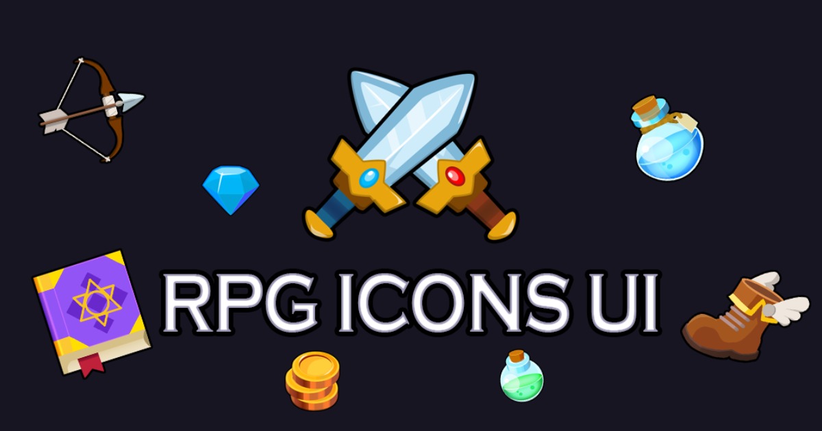 Svg Icons Rpg RPG Icons Basic | 2D Icons | Unity Asset Store