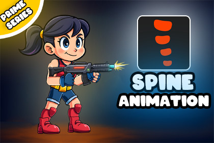Maira Star 2D Animated Spine Character(Prime Series)