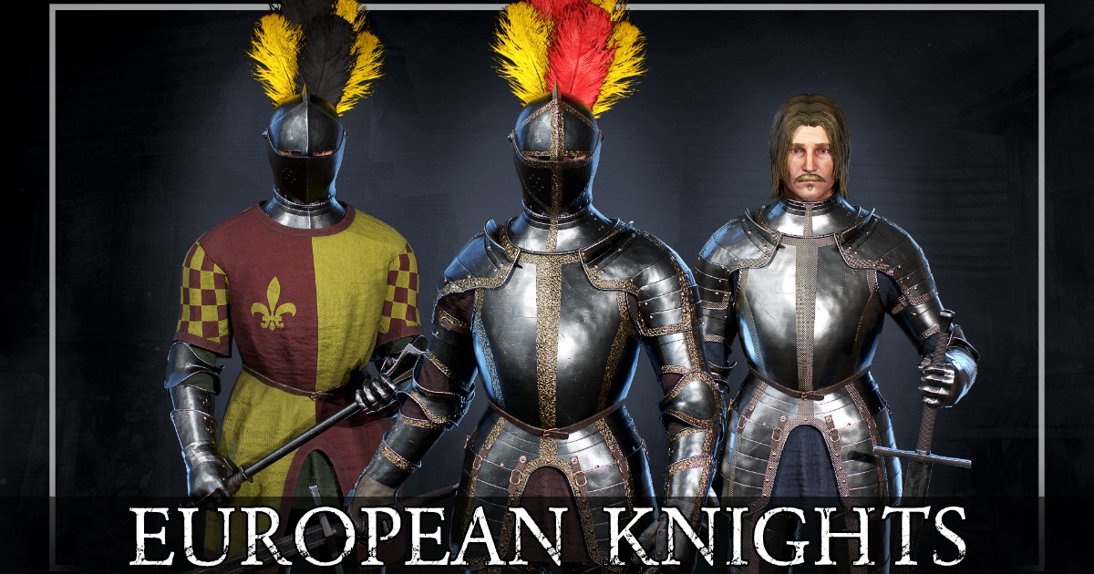 Knight - European Knight 07 | Characters | Unity Asset Store
