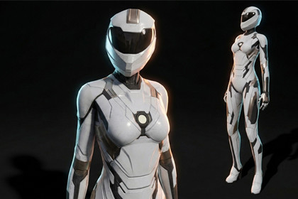 Sci-Fi Android