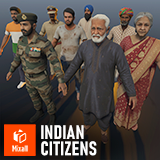Indian Citizens – City NPCs Pack
