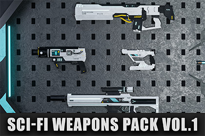 Sci-FI Weapon Pack VOL.1