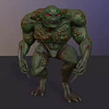 Bog Lord – Stylized Fantasy Creature | Retarget-Ready PBR + Animations