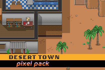 Desert Town Pixel Pack