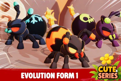 Bomb Ant - Earth Insect Monster Evolution Form 1 - Cute Series