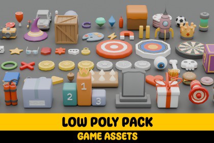 Game Assets-Low Poly Pack