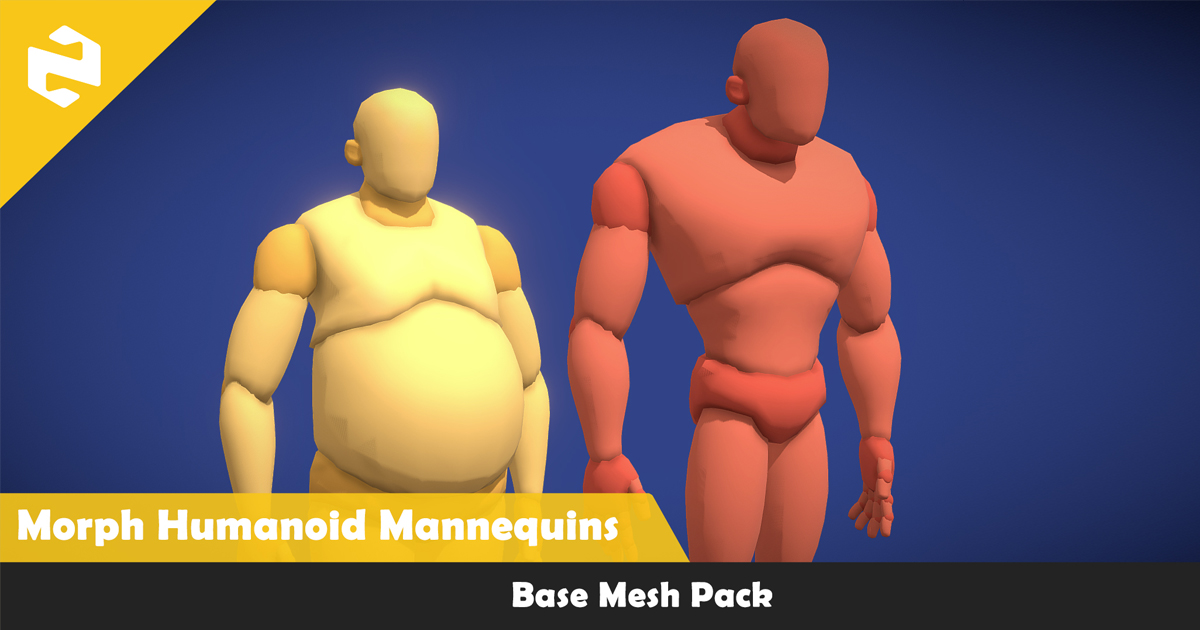 Morph Humanoid Mannequins | 3D Humanoids | Unity Asset Store