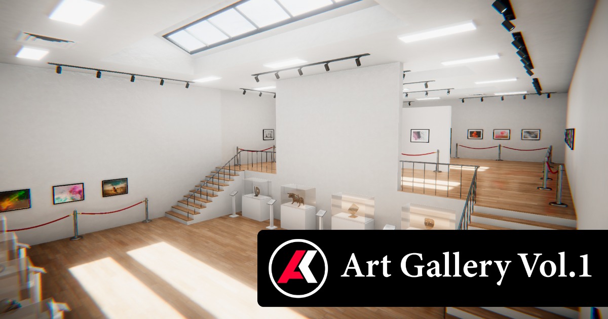 Unity Web Gallery Art Gallery Vol.1 | 3D Environments | Unity Asset Store