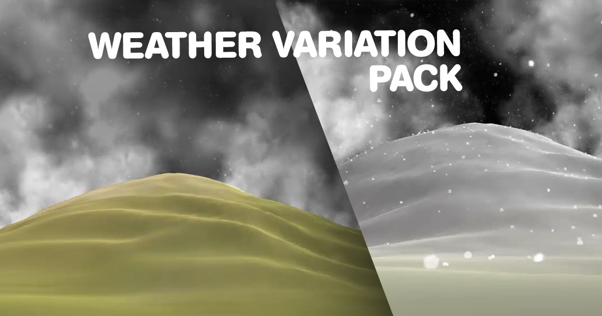 Weather Variation VFX pack - Weather FX effects | Environment | Unity ...
