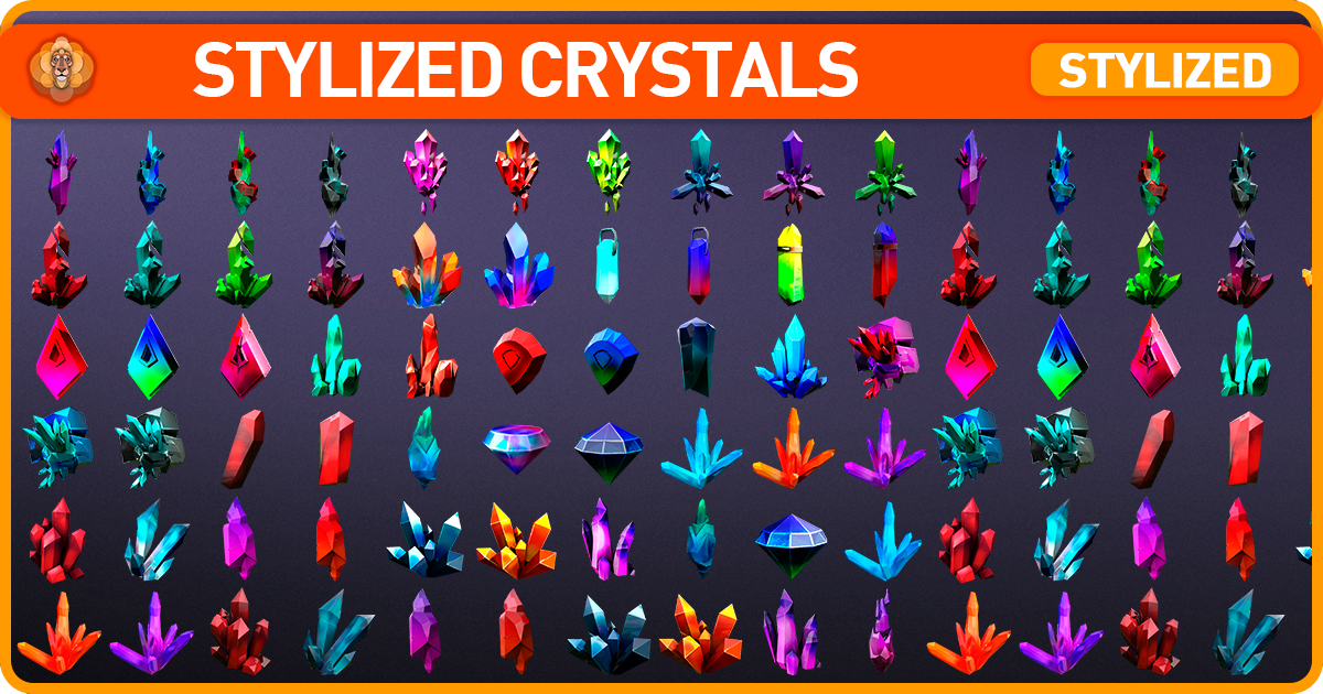 Unity Texture Crystal Stylized Crystal Collection | 3D Environments | Unity Asset Store