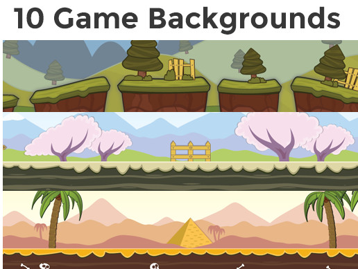 10 Game Backgrounds | 2D Environments | Unity Asset Store