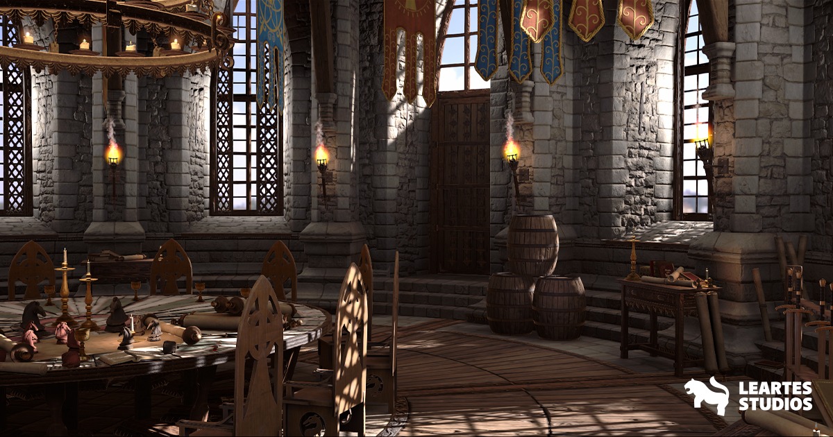 Set Design Castle Interior