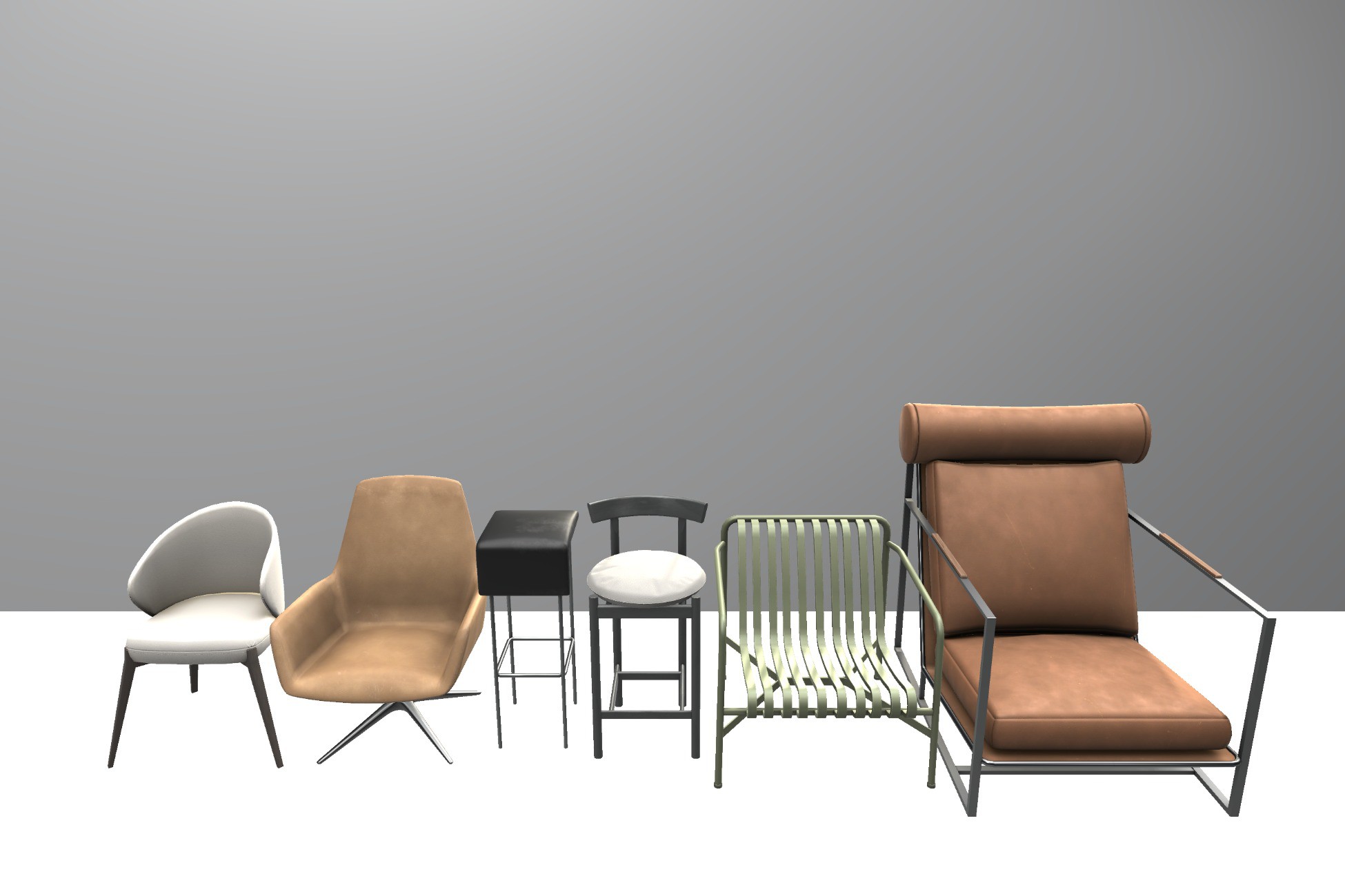 ChairSet_01 | 3D Interior | Unity Asset Store