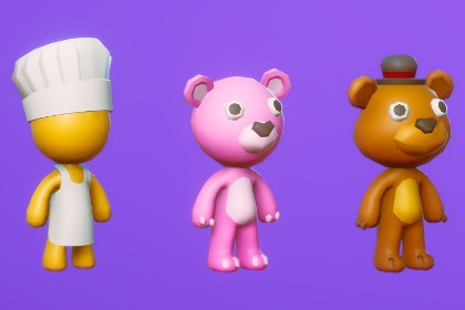 Dress-Up Character Pack